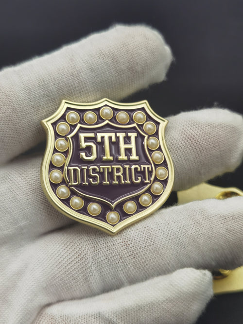 Official 5th District Lapel Pin